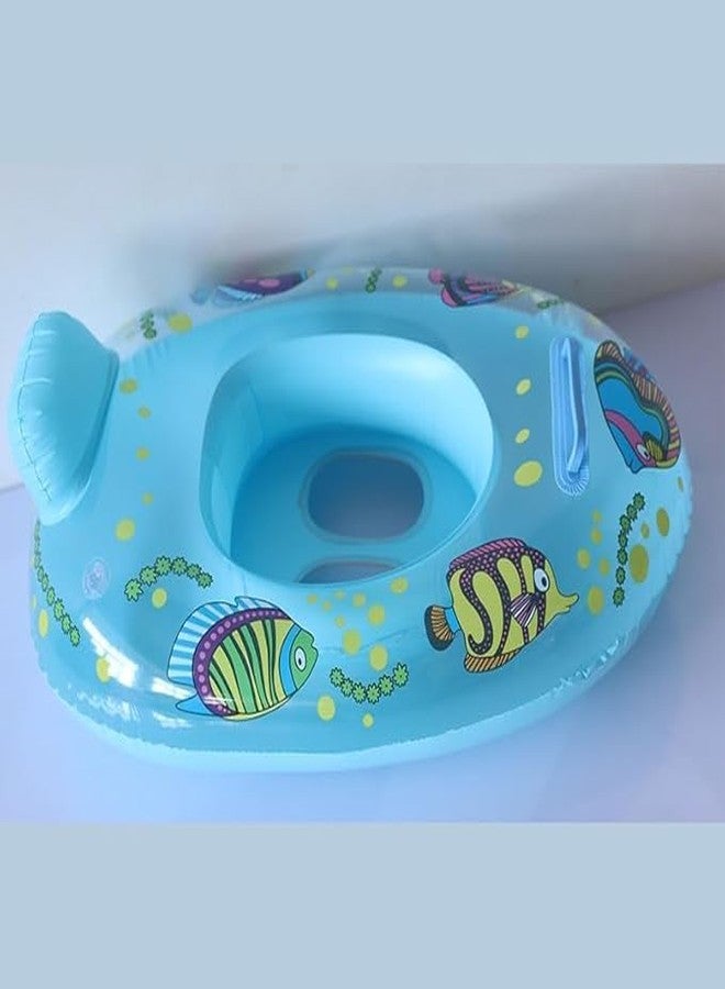shoasite for with Manual Pump Baby Safe Anti-flip Inflatable Floats for Kids Accessories for Pool Ring Baby Float - Image 2
